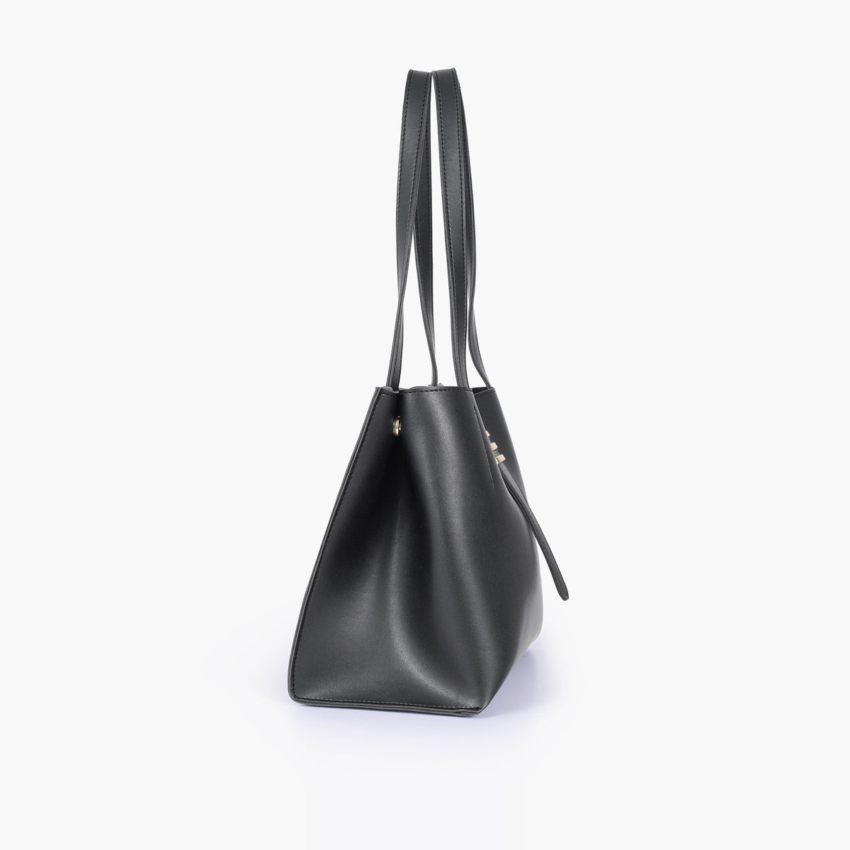 Black mini tote bag