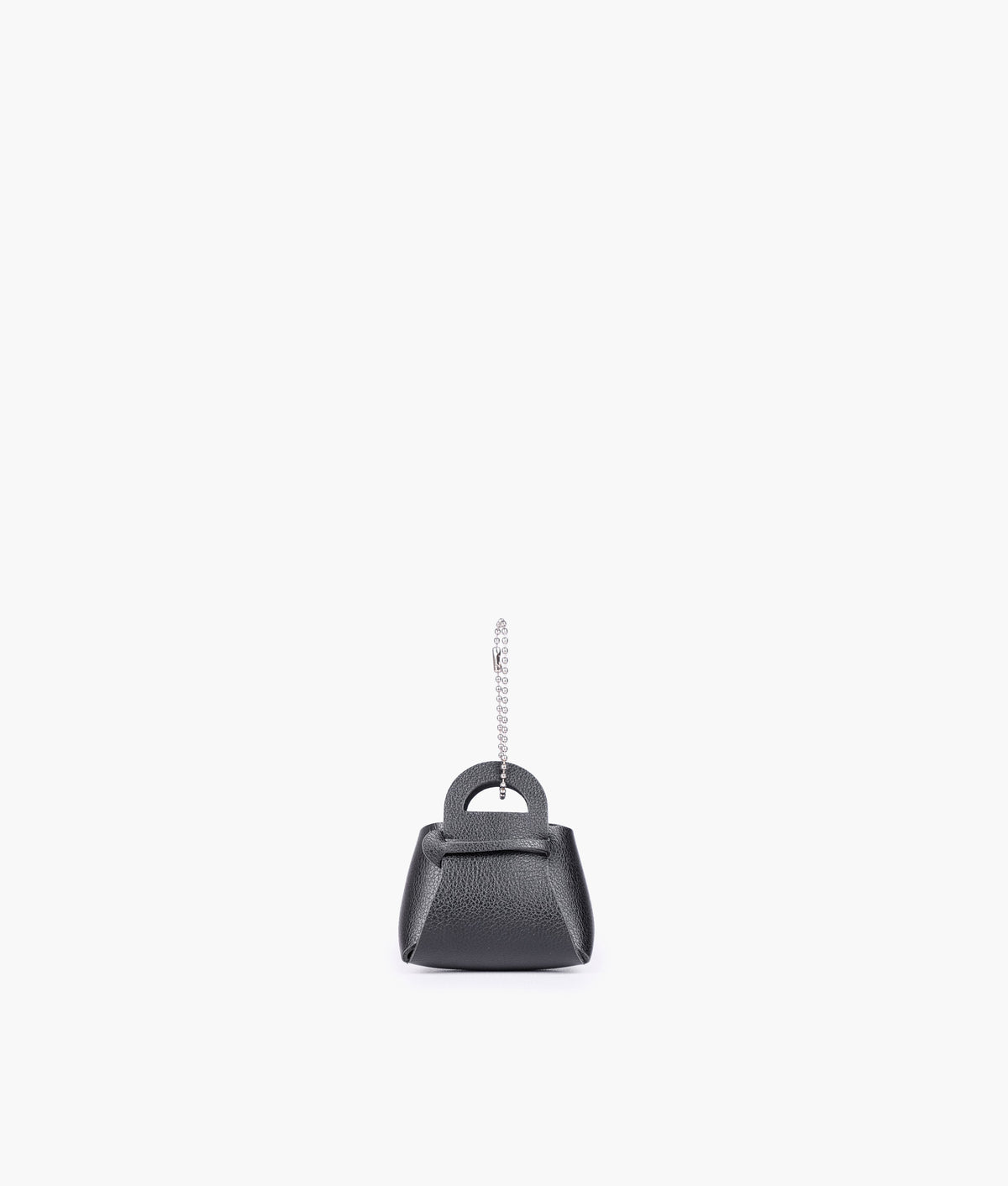 Black earbud pouch
