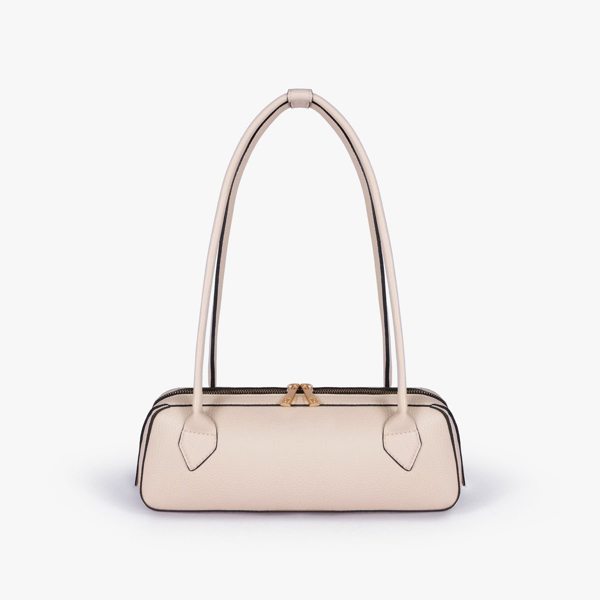 Off-white east-west baguette bag