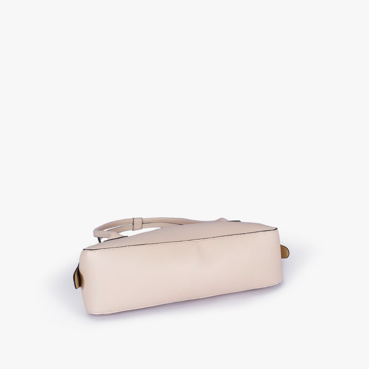 Off-white east-west baguette bag