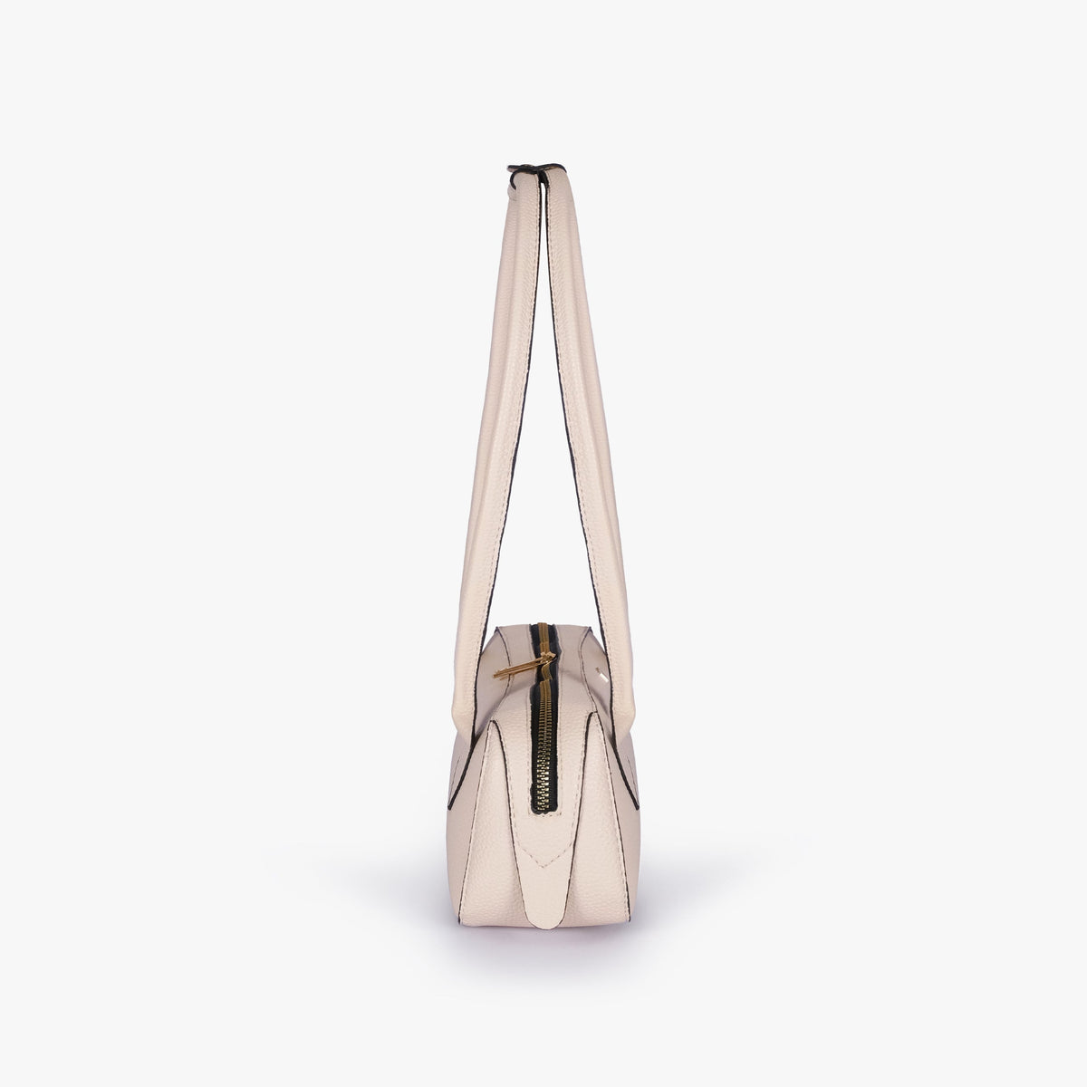 Off-white east-west baguette bag