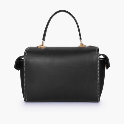 Black bowling bag with top-handle