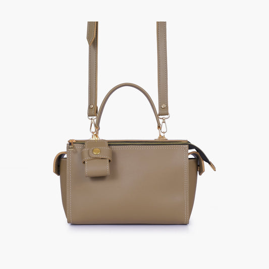 Coffee bowling bag with top-handle