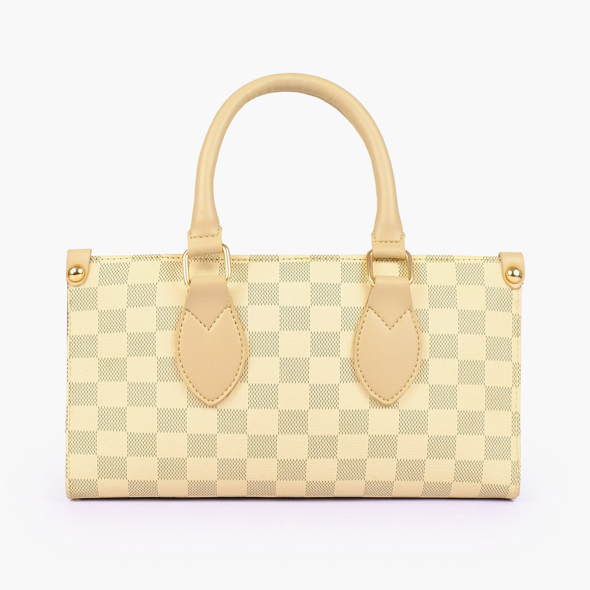 Off-white checkered on-the-go mini bag