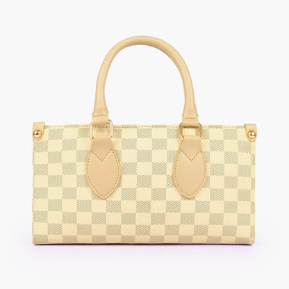 Off-white checkered on-the-go mini bag