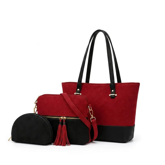 Evline Maroon/Black
