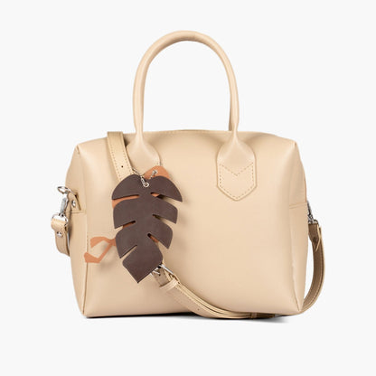 Off-white mini bowling bag
