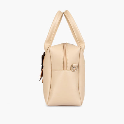 Off-white mini bowling bag