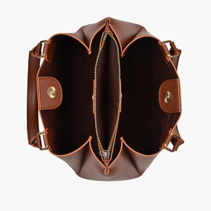 Brown mini bag