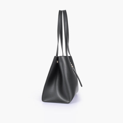 Black mini tote bag