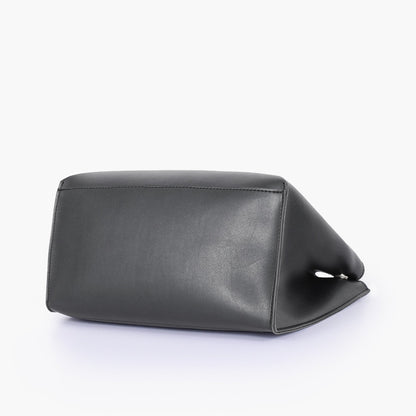 Black mini tote bag