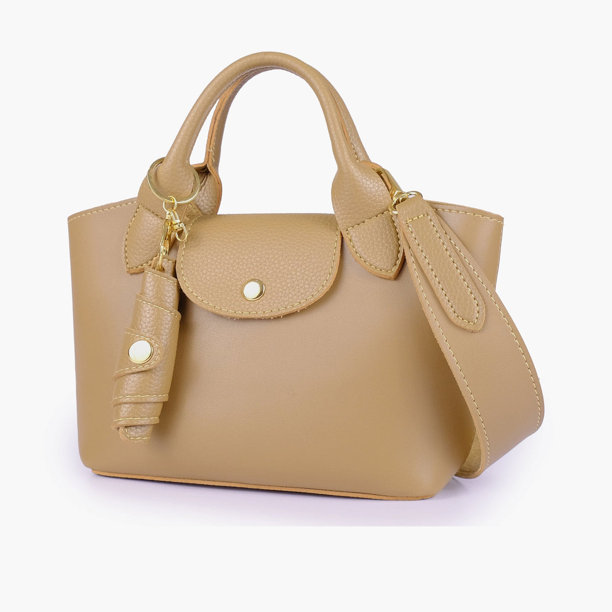 Coffee mini top-handle tote bag