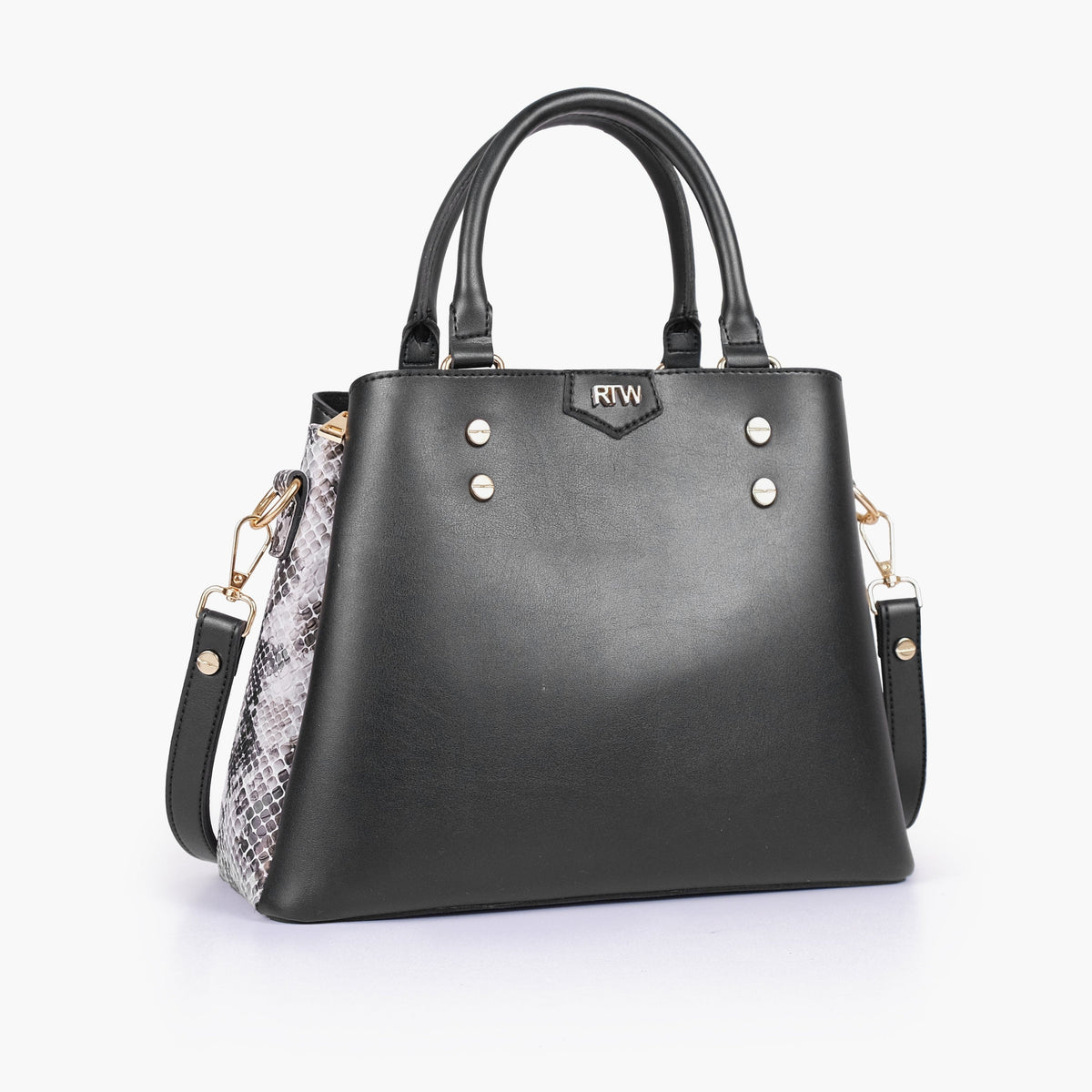 Black the daily tote bag