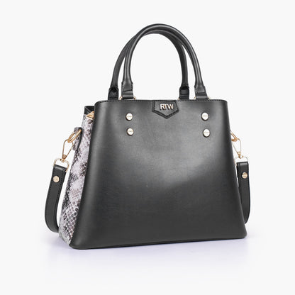Black the daily tote bag