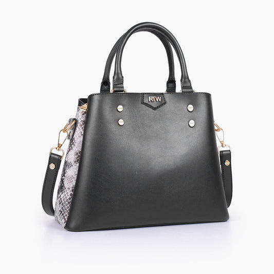 Black the daily tote bag