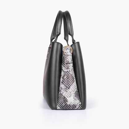 Black the daily tote bag