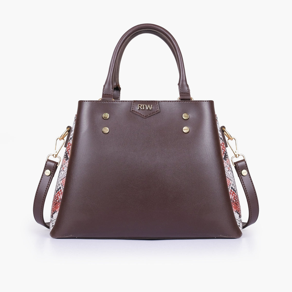 Dark brown the daily tote bag