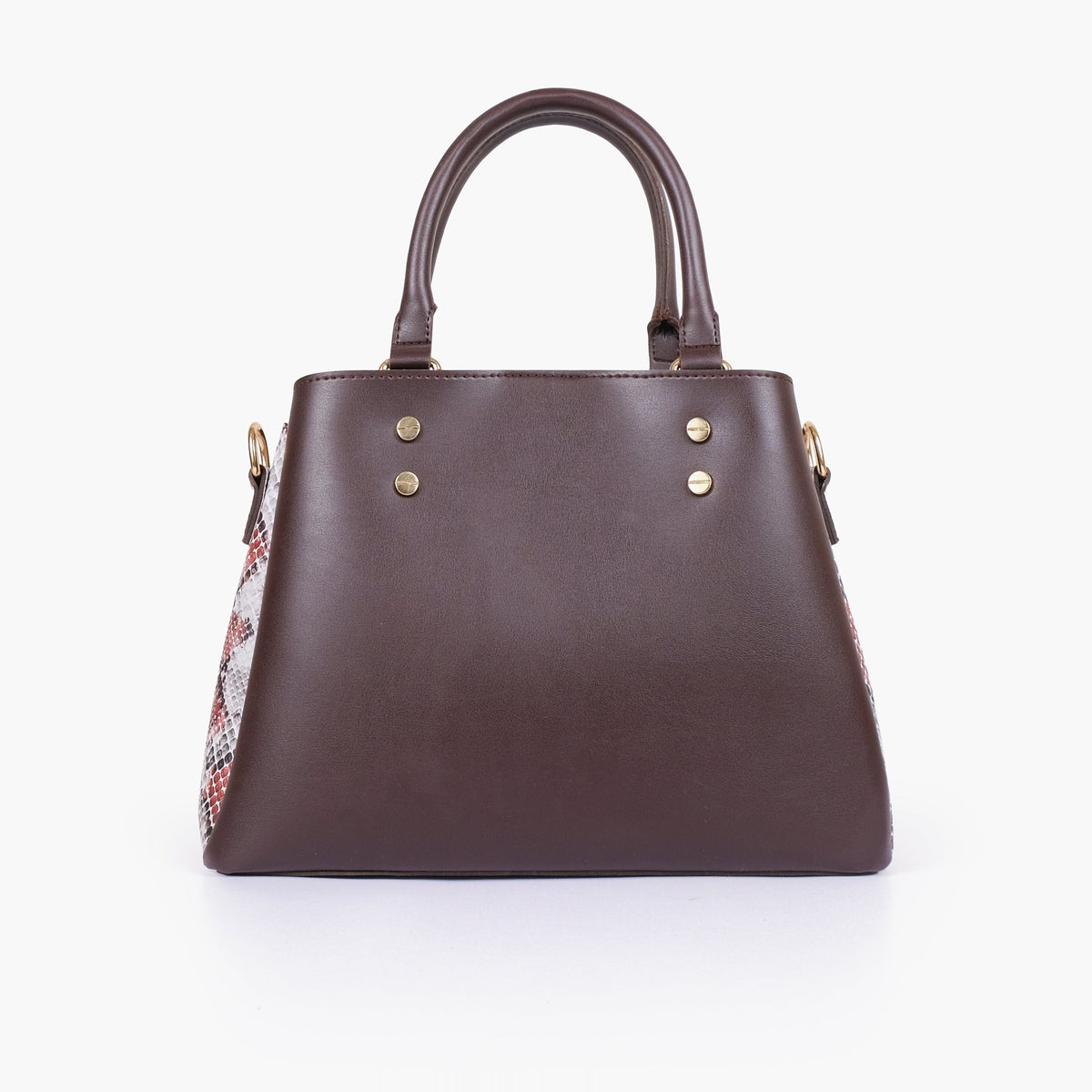 Dark brown the daily tote bag