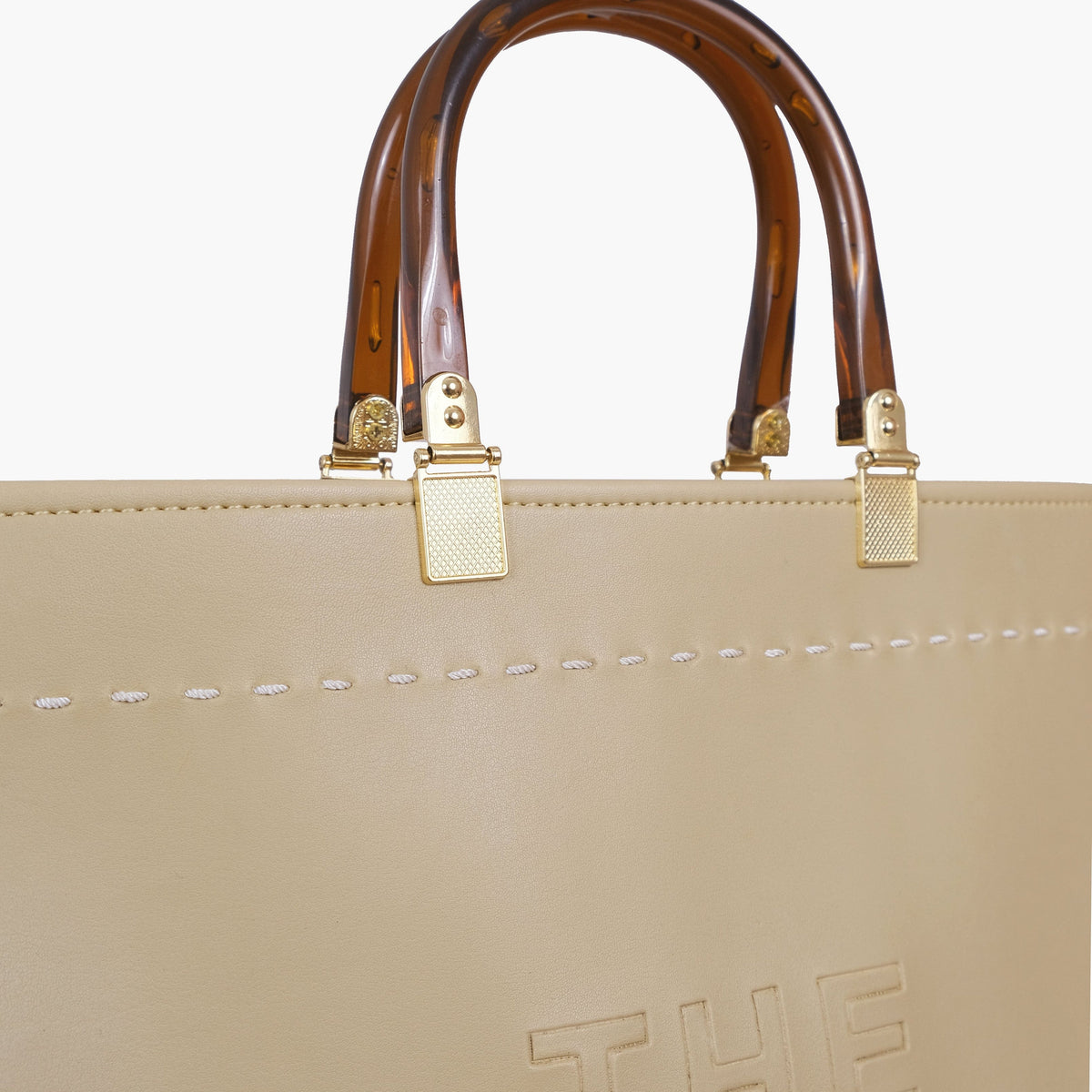 Off-white signature tote bag
