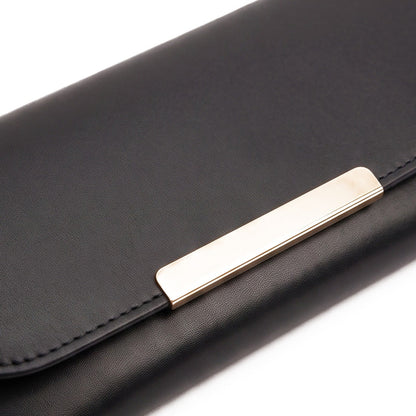 Crimson wallet black