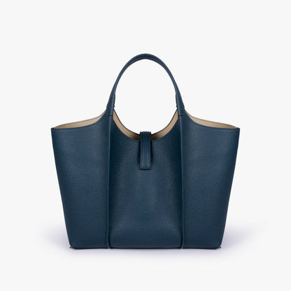 Teal scoop mini tote bag