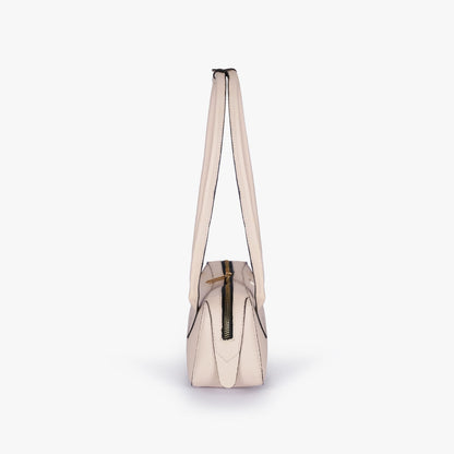 Off-white east-west baguette bag