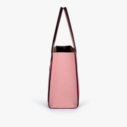 Petal color blocking tote